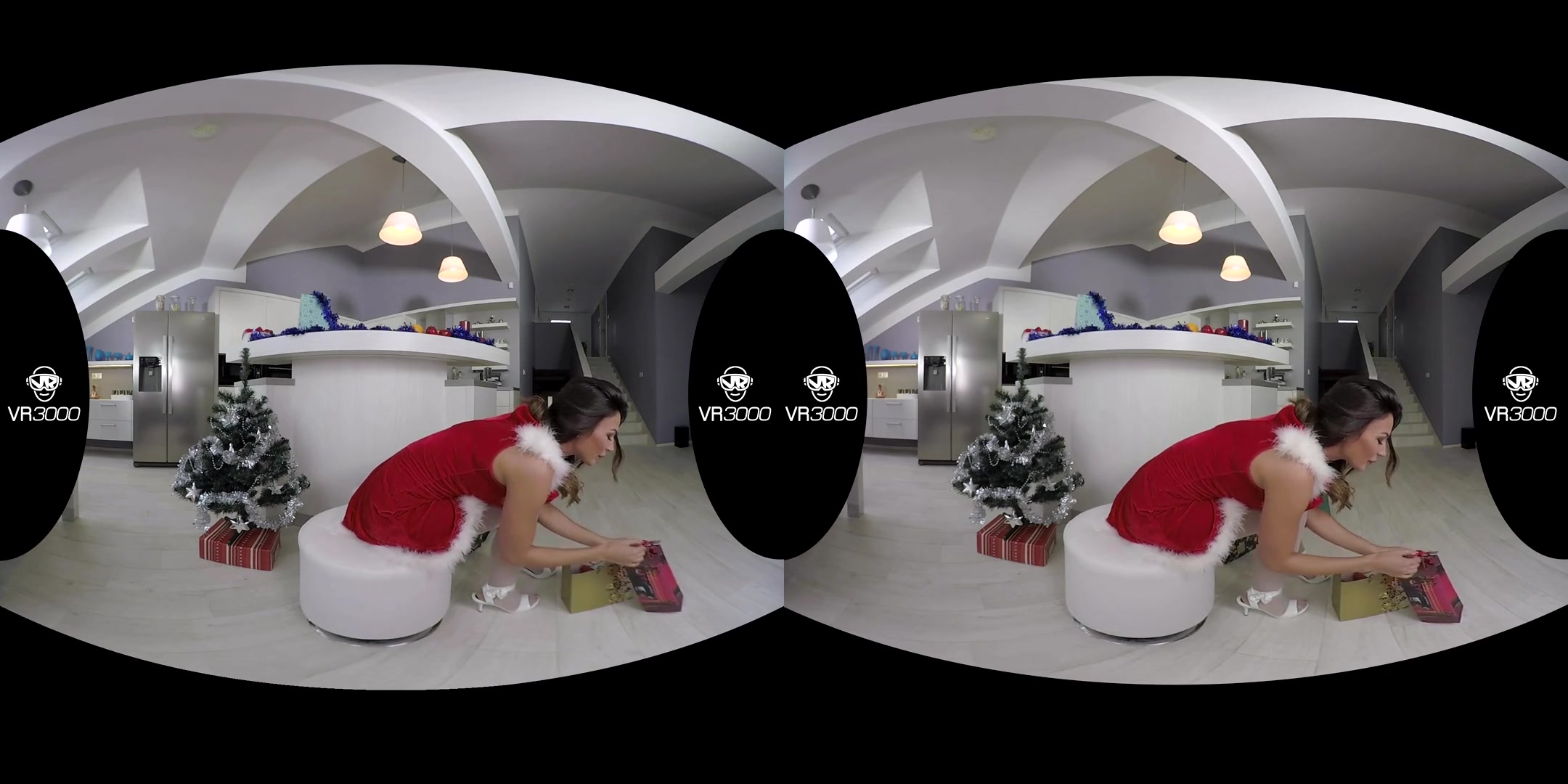 Rosaline Rose in Stuffing Her Stockings - VR3000