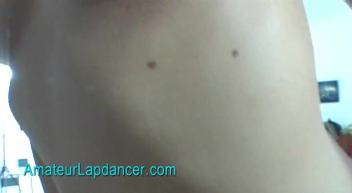 Sexy blonde does BJ and handjob during lapdance
