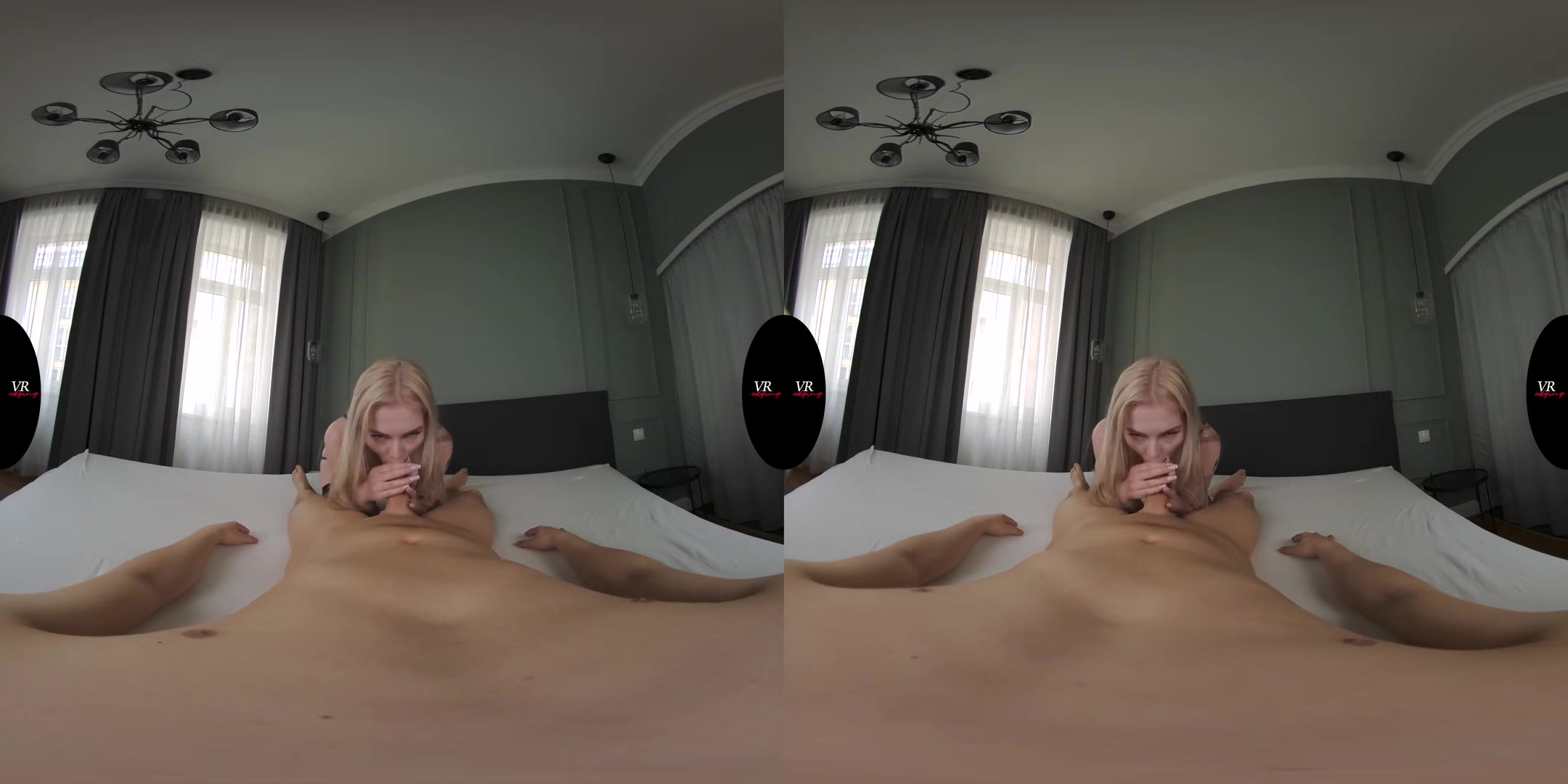 Such a Sweet Pain, Isn't It? - Beautiful and Busty Blonde Edges Your Cock