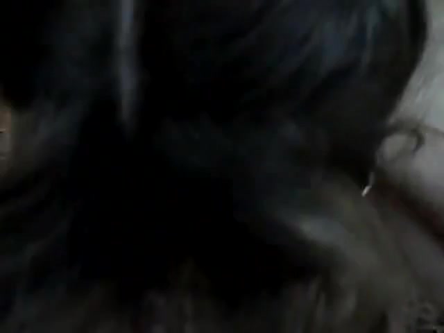 Russian mature masked woman getting her face fucked