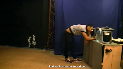 For dance lessons golden-haired screwed in the throat
