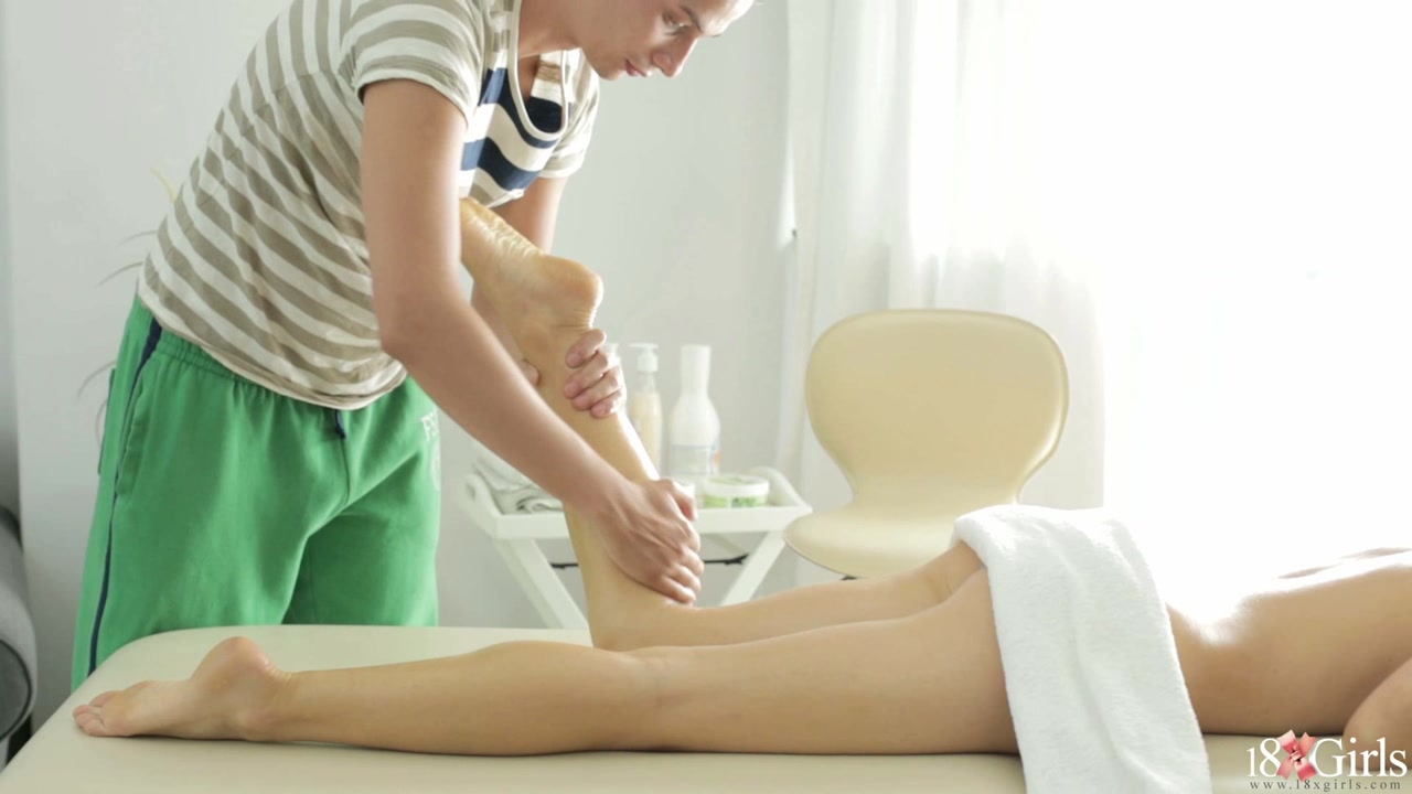 Dinara Gets The Massage Of Her Life