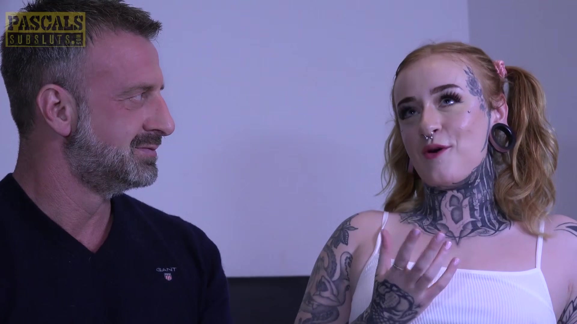 PASCALSSUBSLUTS - Tattooed British Girl Azura Alii Dominated