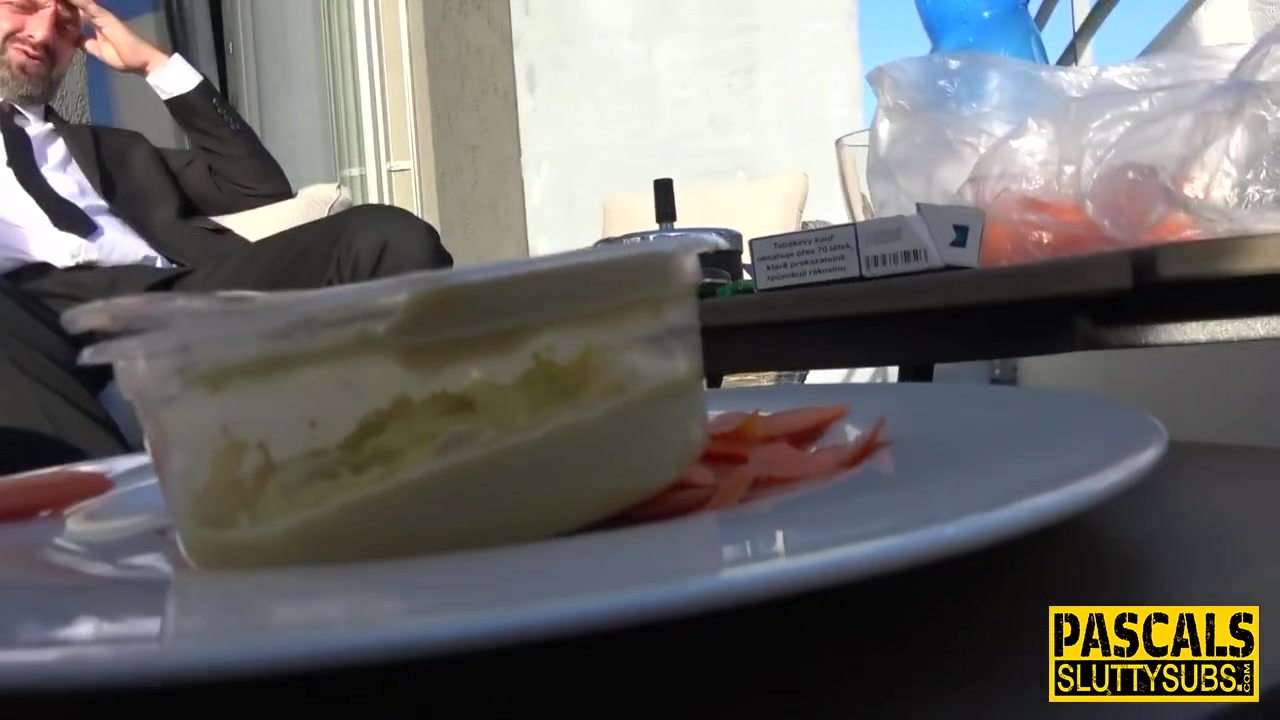 Busty submissive slut gets ass fucked