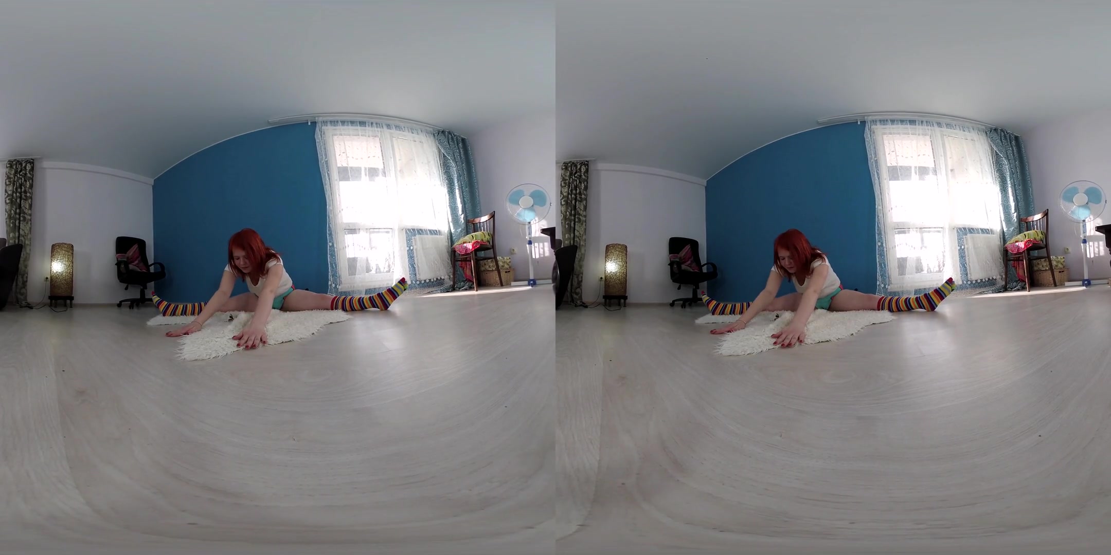 Lissa Red in LissaRed Does Gymnastic - VRmodels