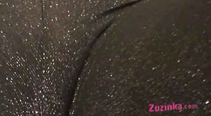 Zuzinka shows how to use a condom