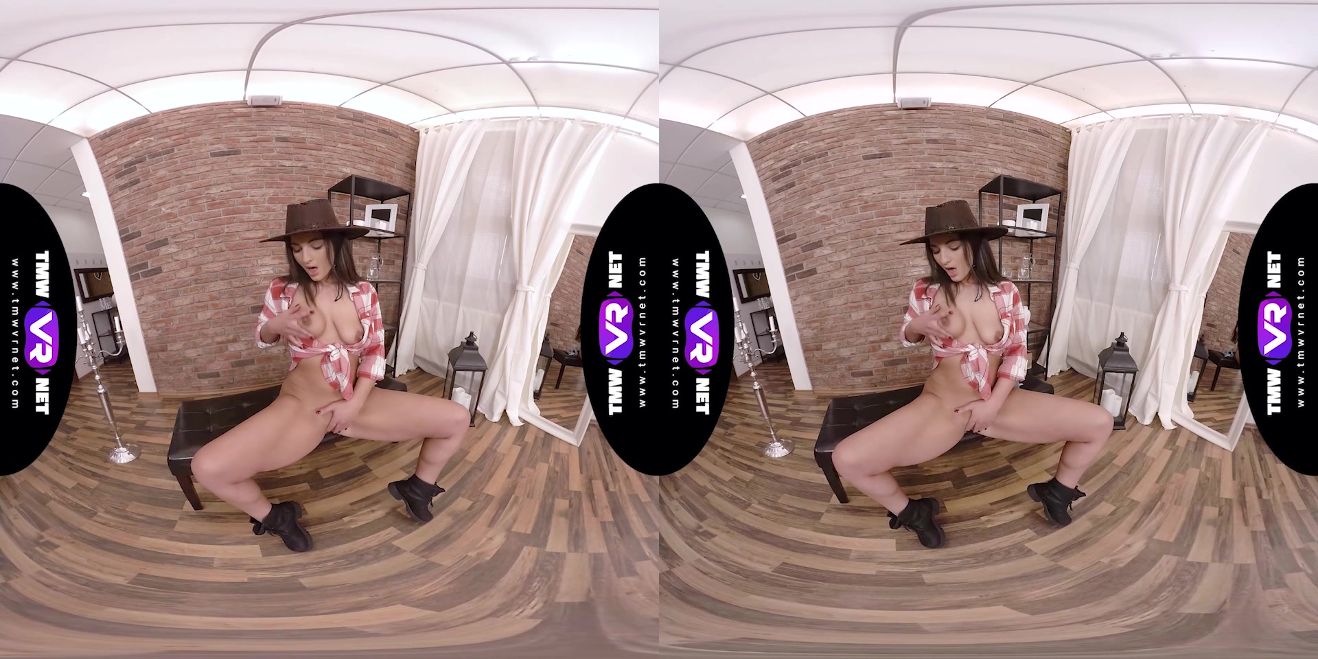 Cowboy hat over wet pussy - TmwVRnet