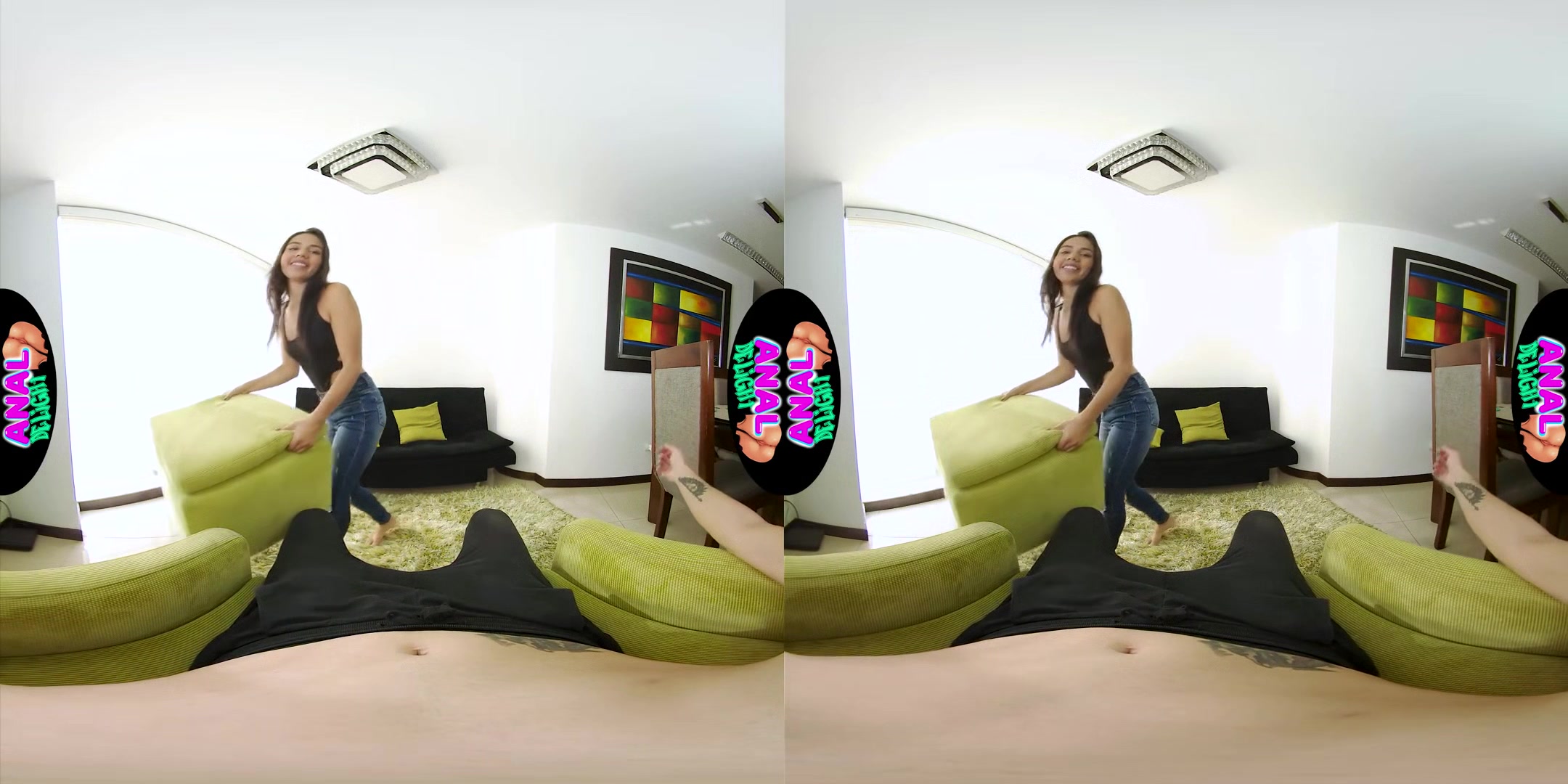 Anal Attempt - Cute Amateur Brunette POV VR - SexLikeReal