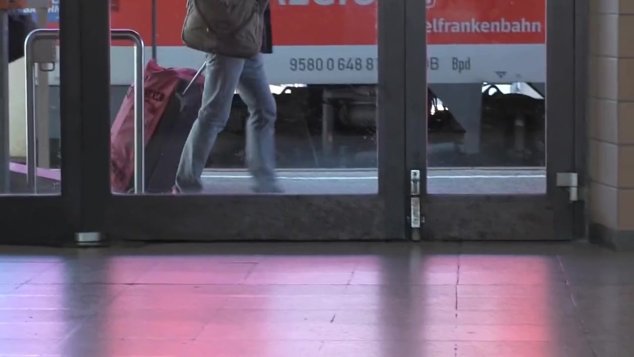 Sex In The Train Station - Public With - Popp Sylvie