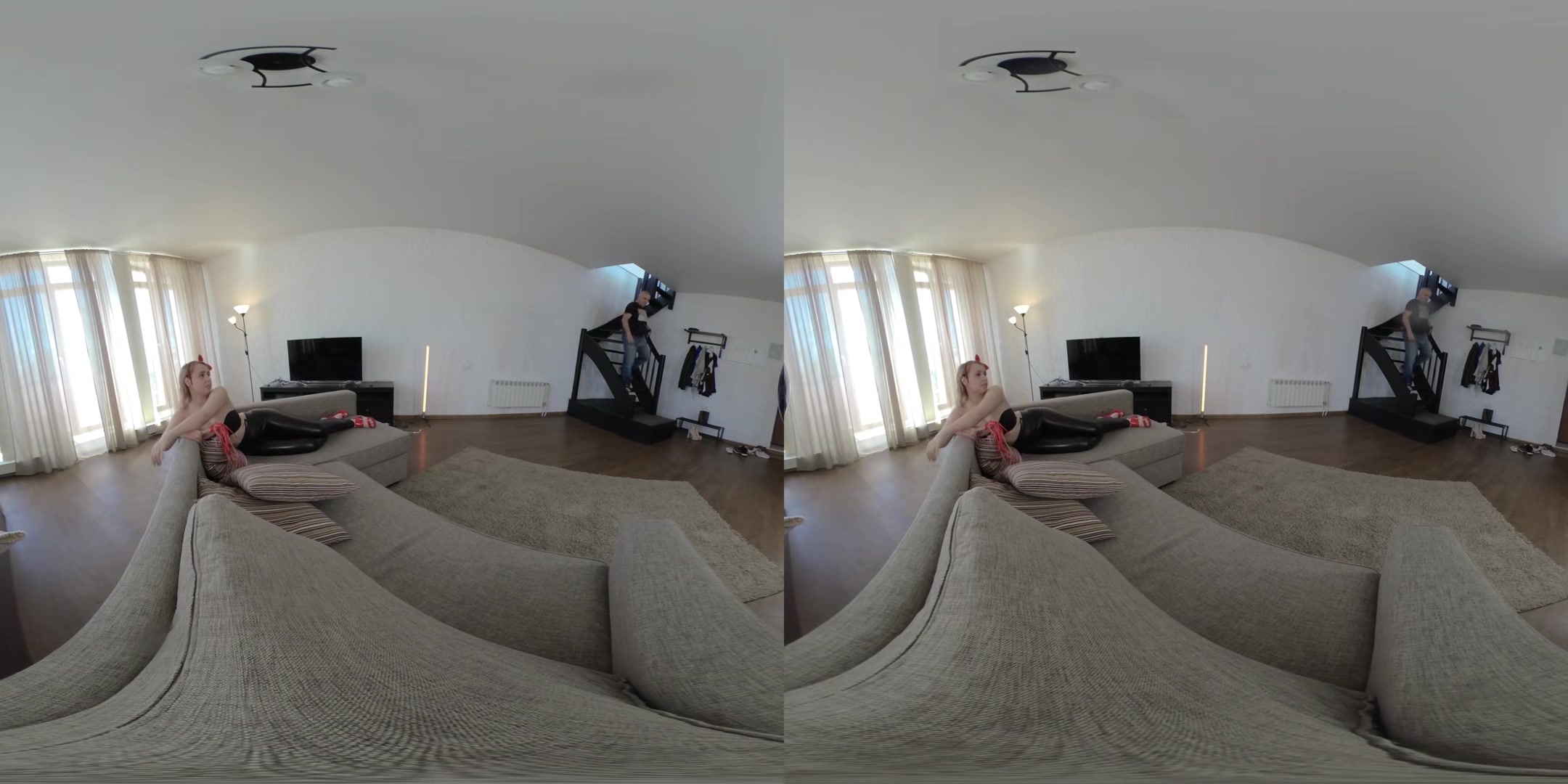 Old Husband Return To Young Wife And Do Anal