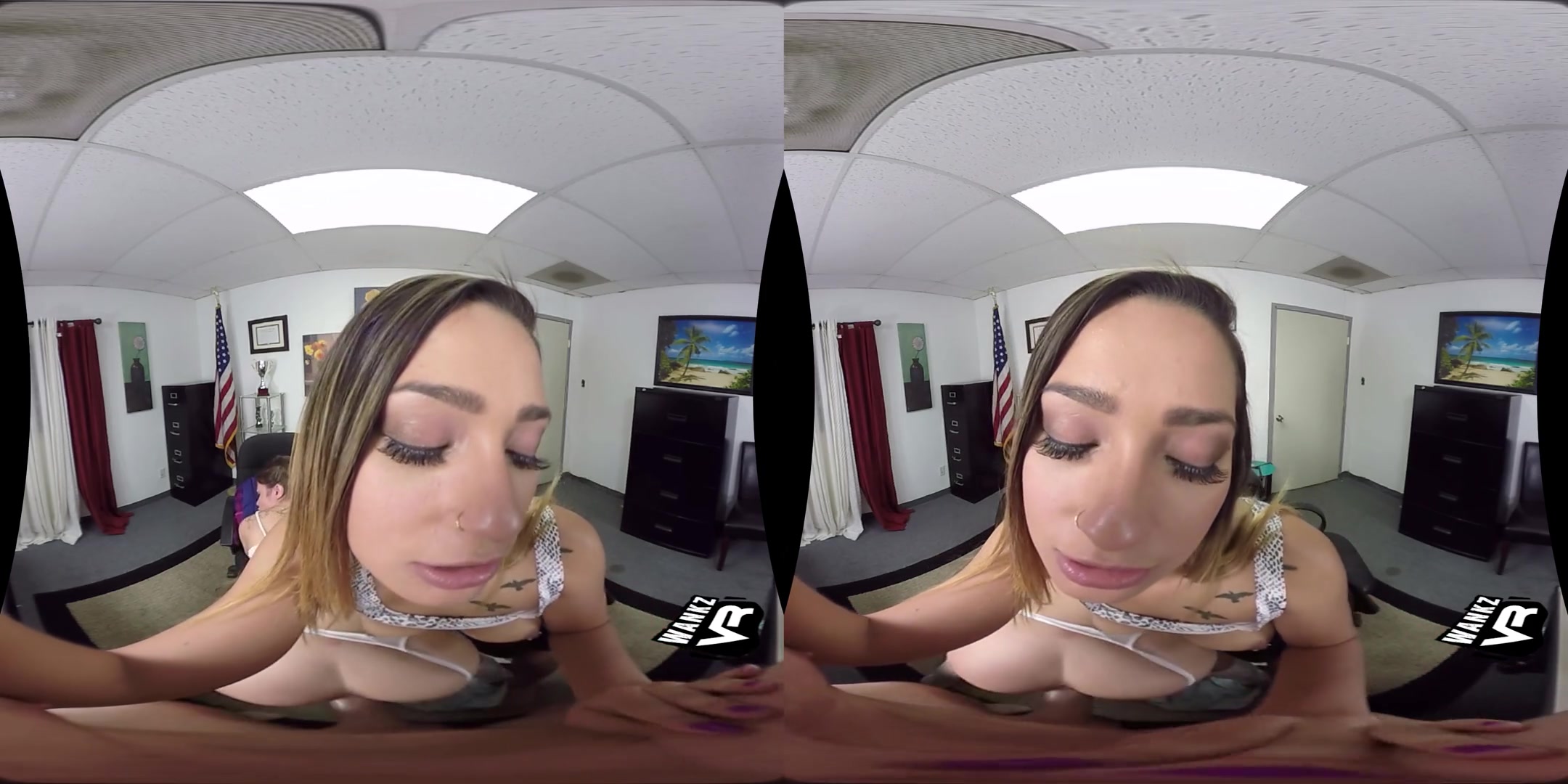 Double Trouble - WankzVR - VR Porn Video - SexLikeReal