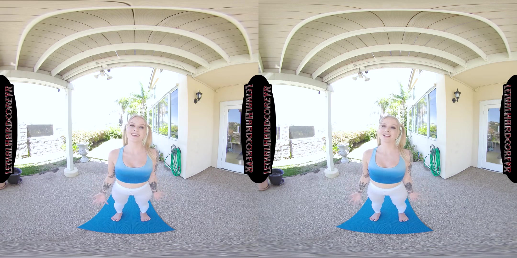 Paris Needs A Deep Internal Massage - Fit Blonde Babe in Yoga Pants Fuck and Facial