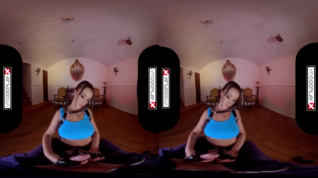 Big Titted Finds A Big Artifact In Your Pants With Vr Porn, Lara Craft And Virtual Reality