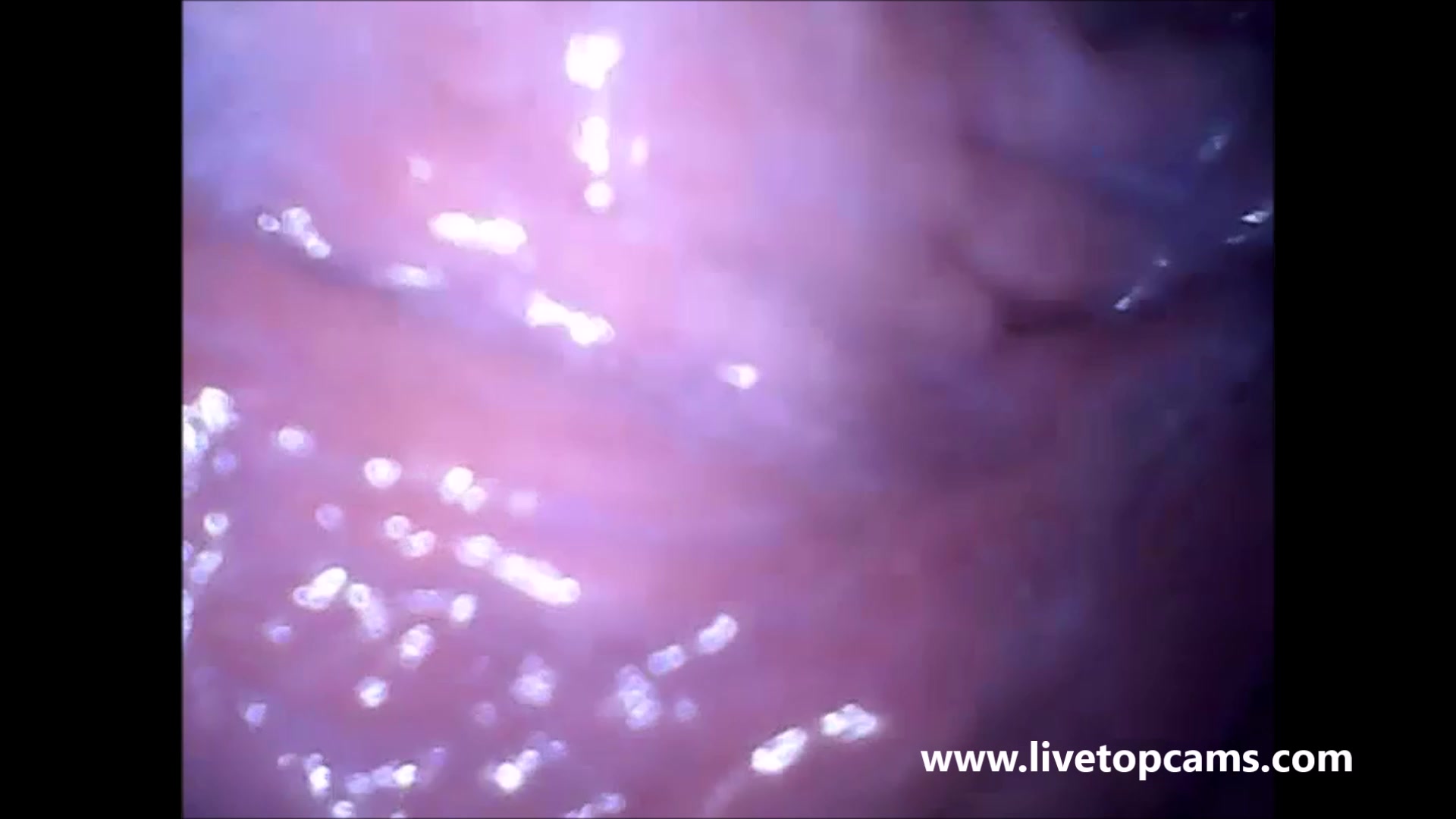 Orgasms filmed inside of the vagina