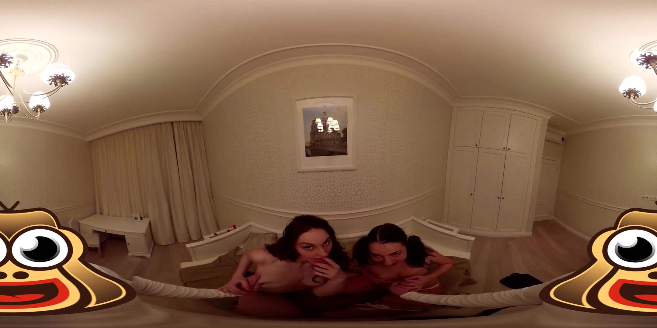 The Chandelier Room: Spanking 2 Big Asses - VirtualPorn360
