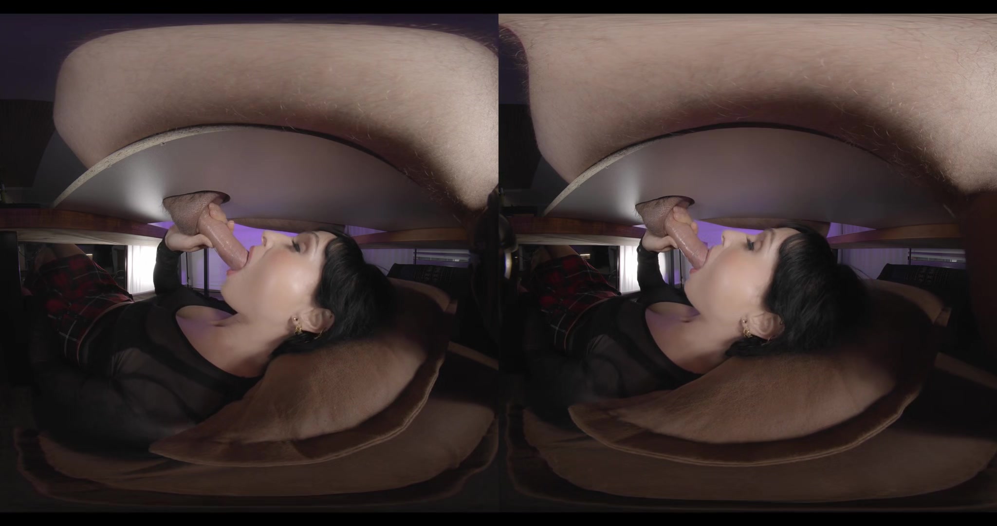 Milking Table Edging Pulsating Cum In Mouth Blowjob