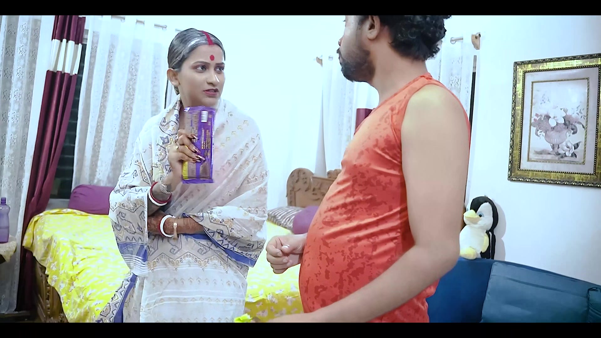 Sudipa Playing A Role Of Mature Indian Aunty Having Sex With Young Man