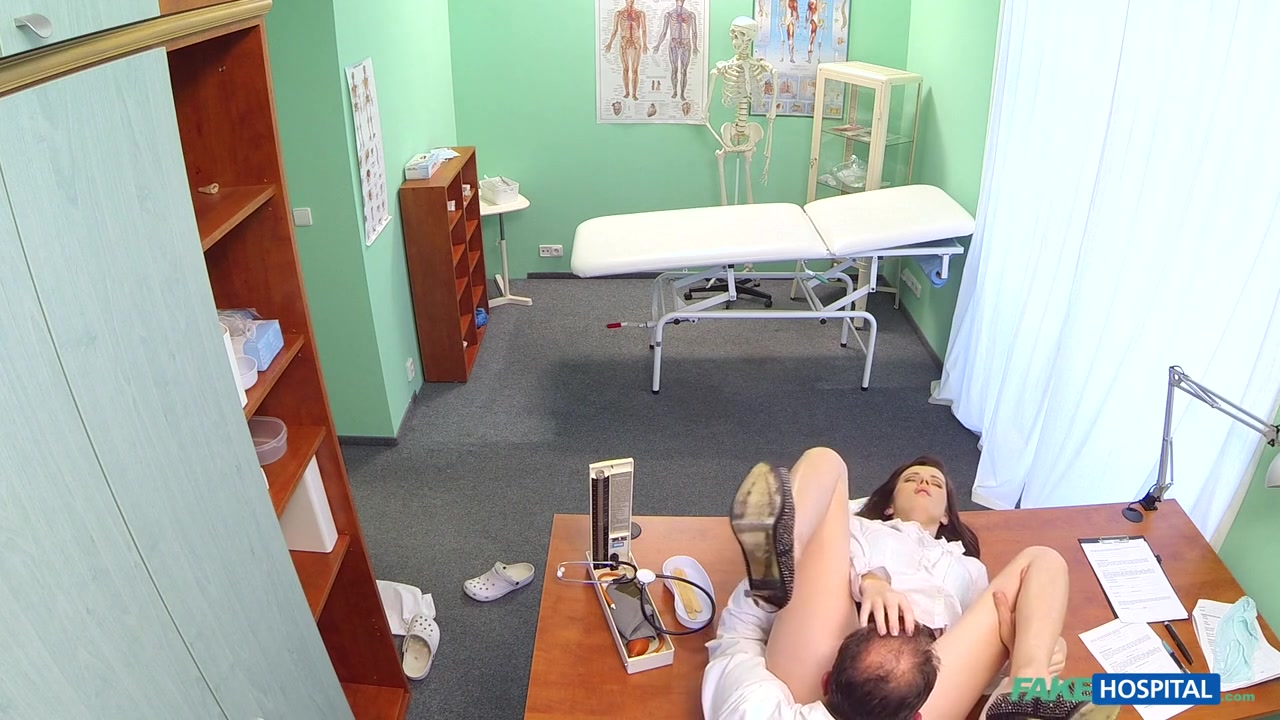 Morgan in Horny girl gets creampied by doctor - FakeHospital
