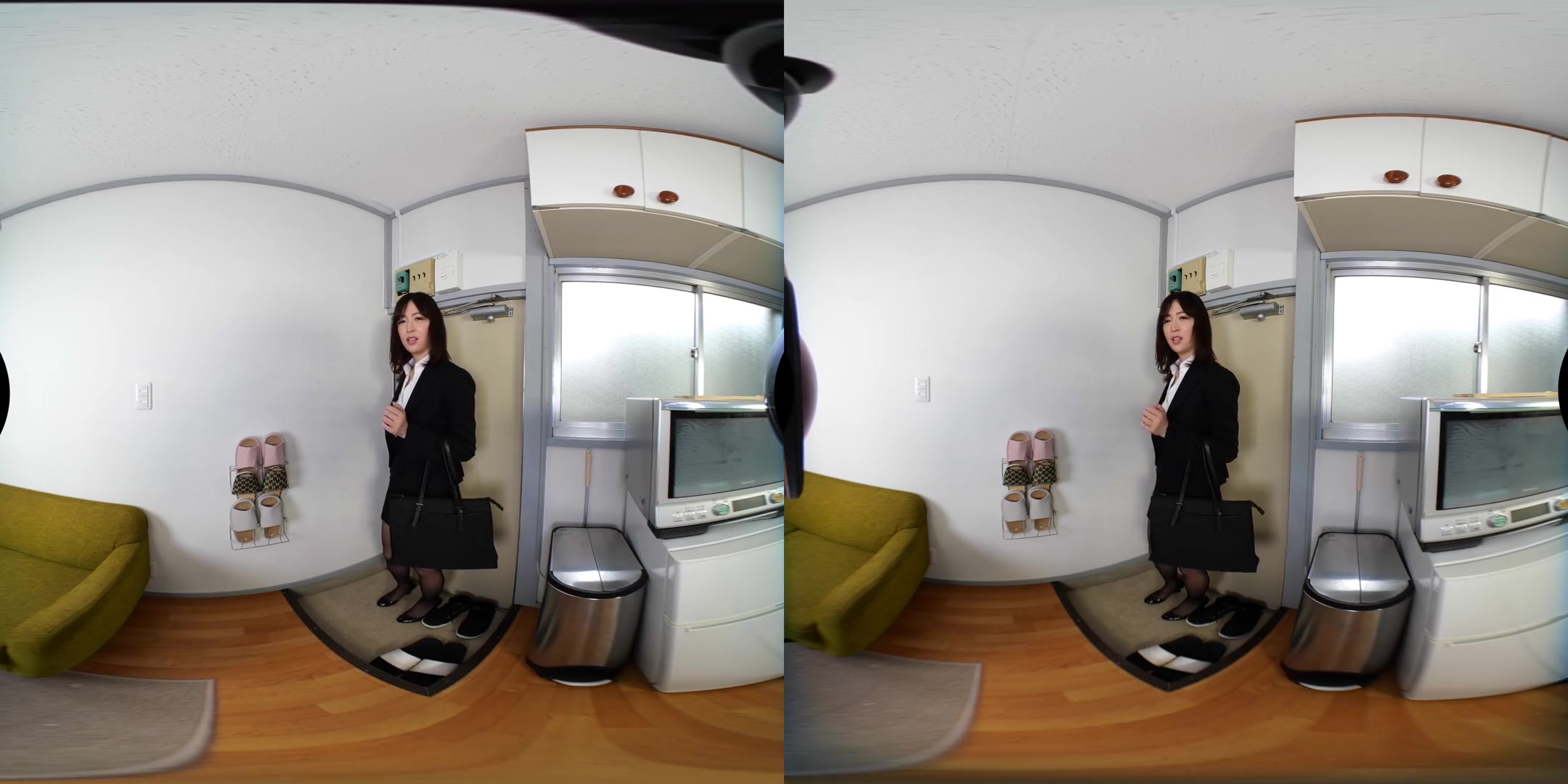 Apartment Days! Mika Okumura Act 2; Softcore Non-Nude Busty Japanese Virtual Girlfriend