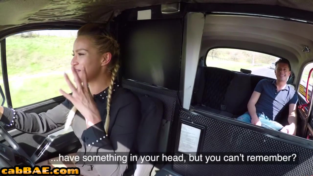 Smalltit euro cabbie pussy licked and drilled by passenger