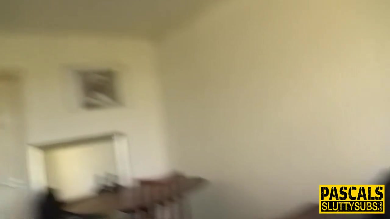 Chubby brit sub throated