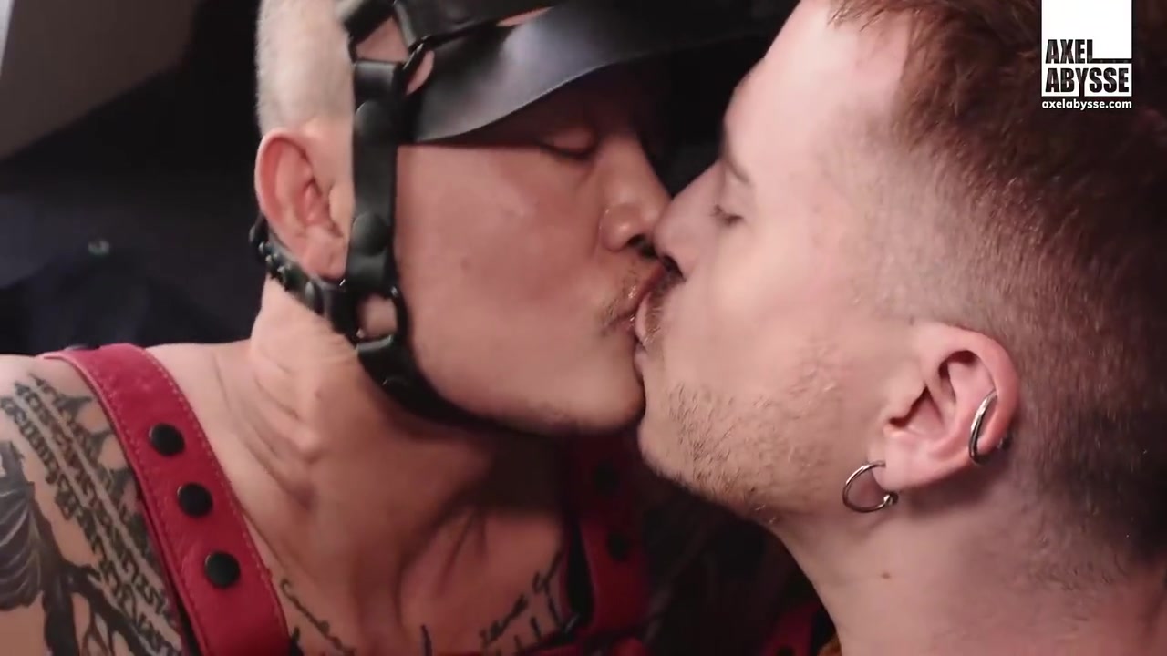 Axel Abysse In Tattooed Stud Teases Restrained Asshole