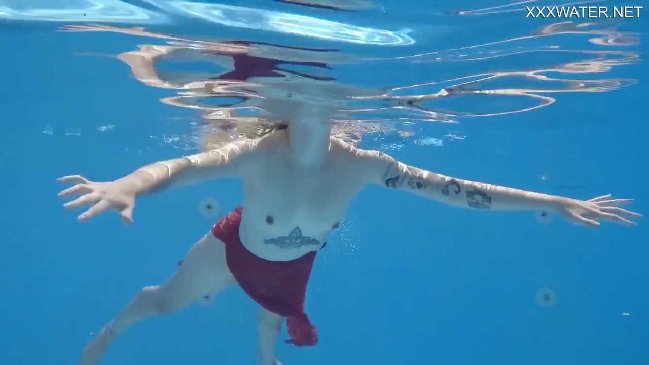 Mimi Cica In Finlands Best Underwater Nude Swimming
