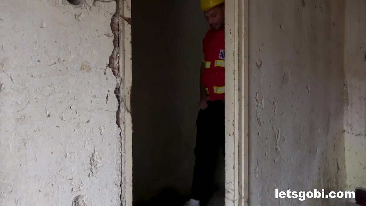 Curious Bi Couple Fucks Construction Worker