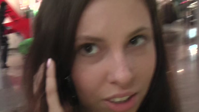 Make up sex with public place blow job