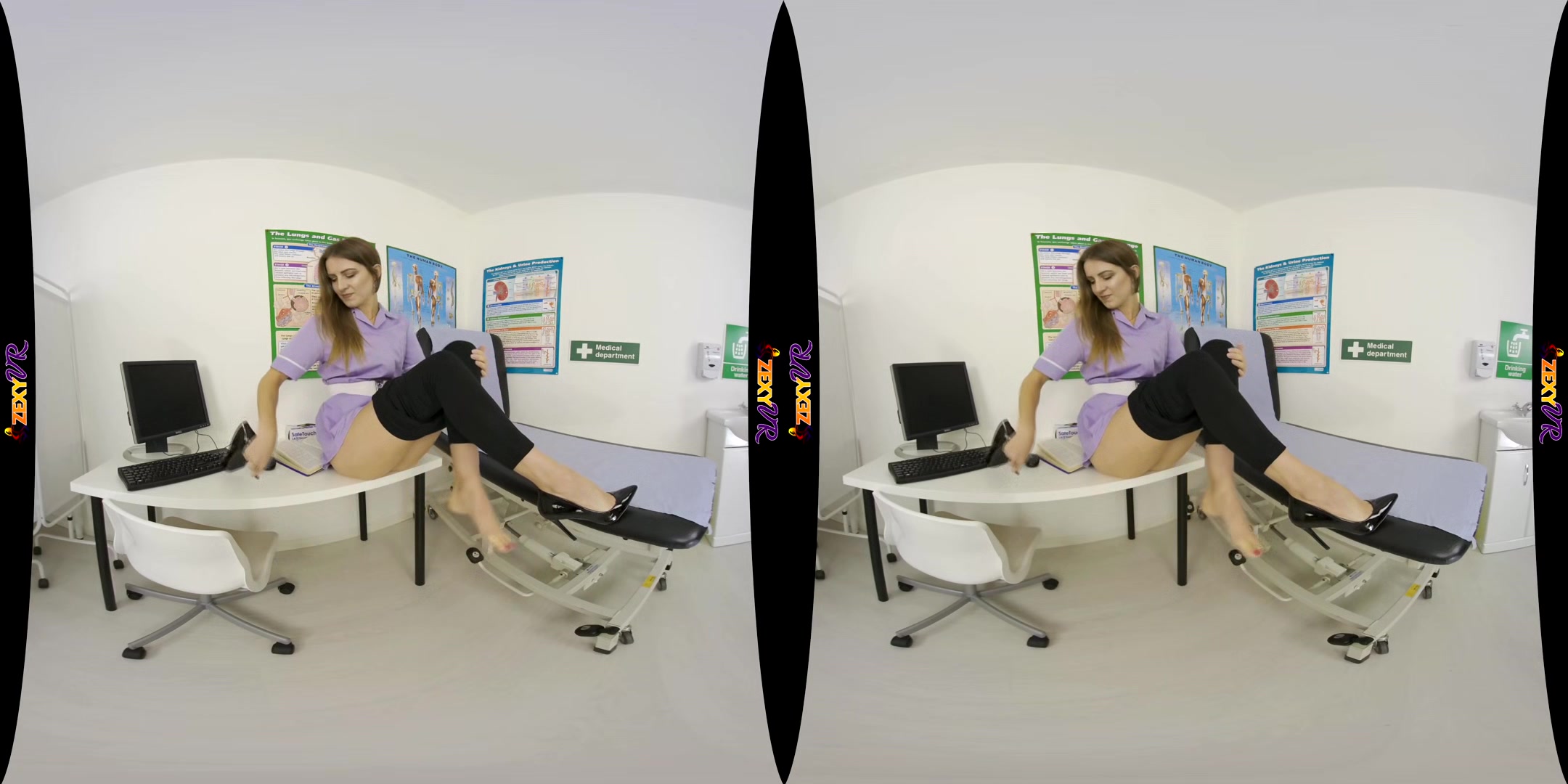 Naked Nurse - Solo Stripping Vr - Zexyvr - Sexlikereal