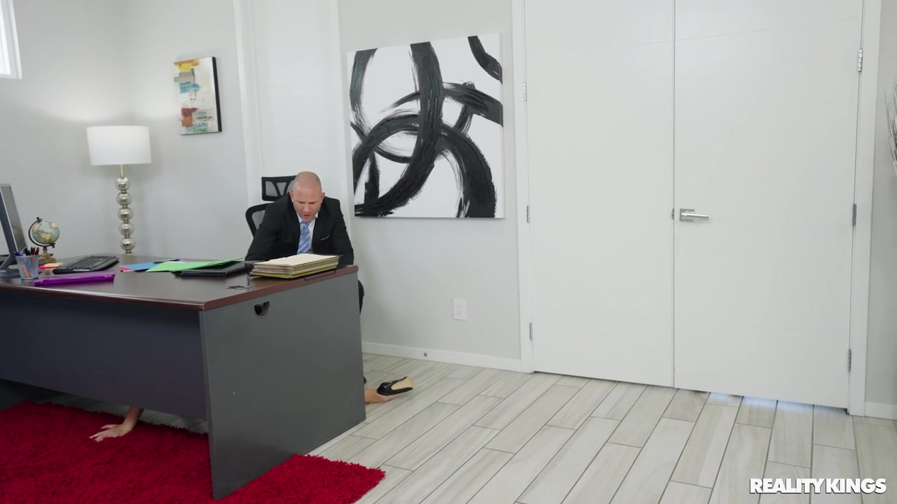 Office BJ Interruption - RealityKings with Scott Nails, Lilith Grace
