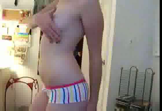 Striped panties