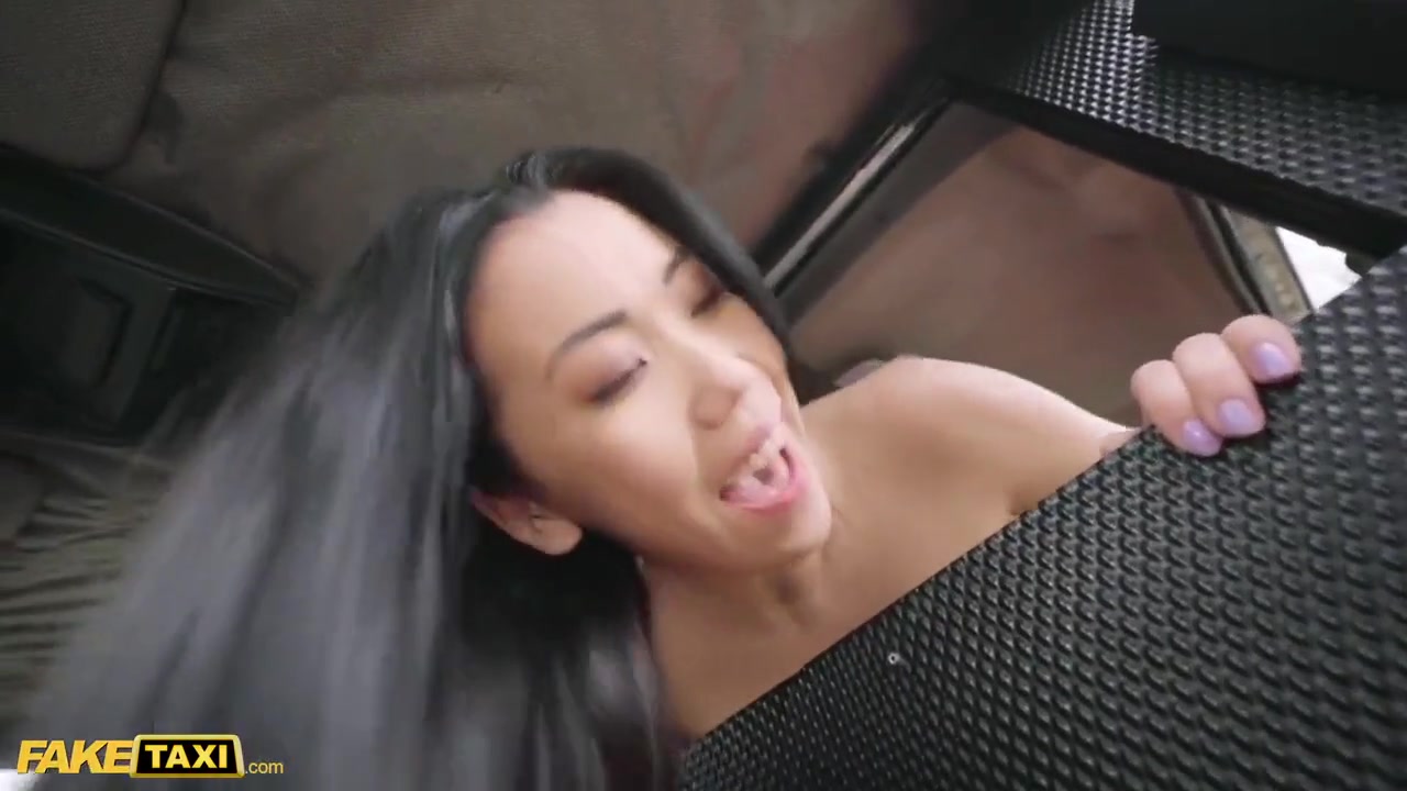 Hot Skinny Asian With Long Legs Gives It To Her Cab Driver - Alina Crystall