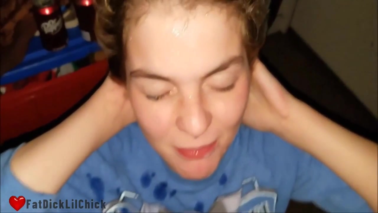 Rides Fat Cock Huuuge Facial!!!! 5 Min - Barely Legal
