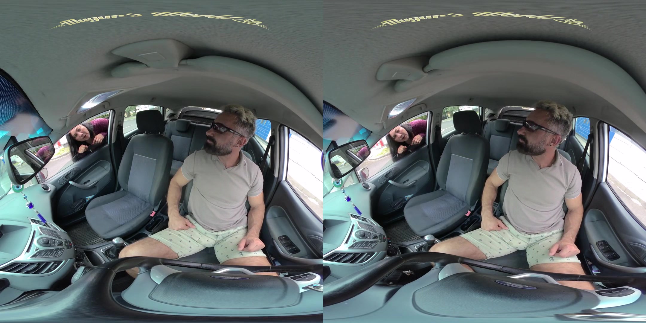 Hairy Christina Santes Banging In The Car