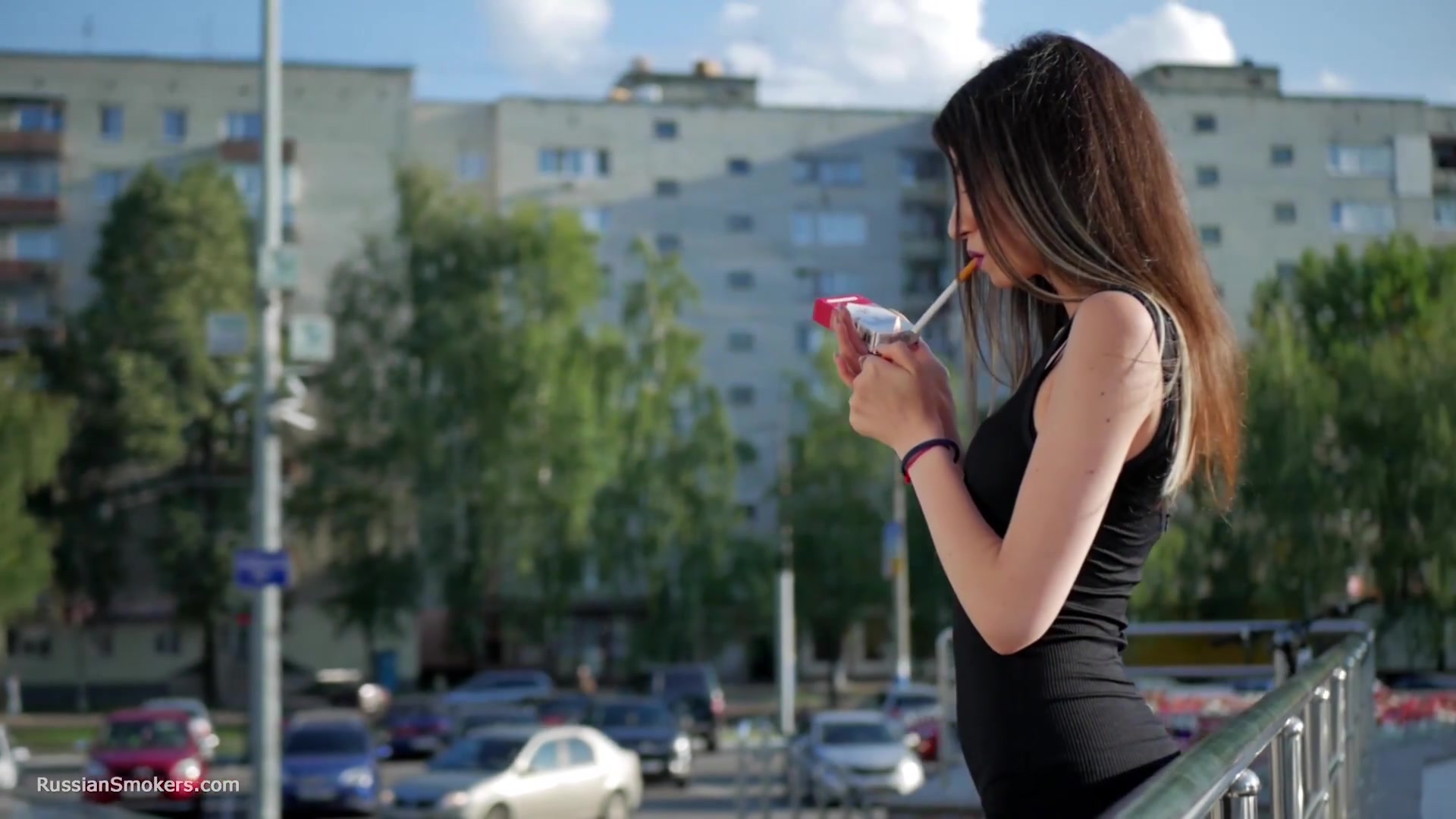 Anastasia Is Smoking 100s Marlboro Red