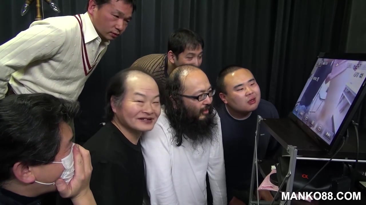 Asian Gangbanged but she Cant see Whos Fucking her - Manko88