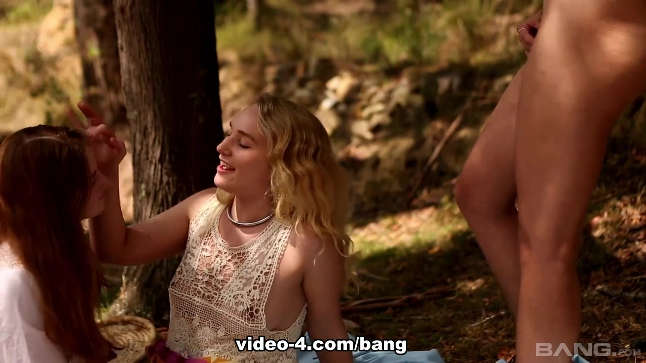Free loving hippies enjoy intimate, natural lesbian group sex - BANG!
