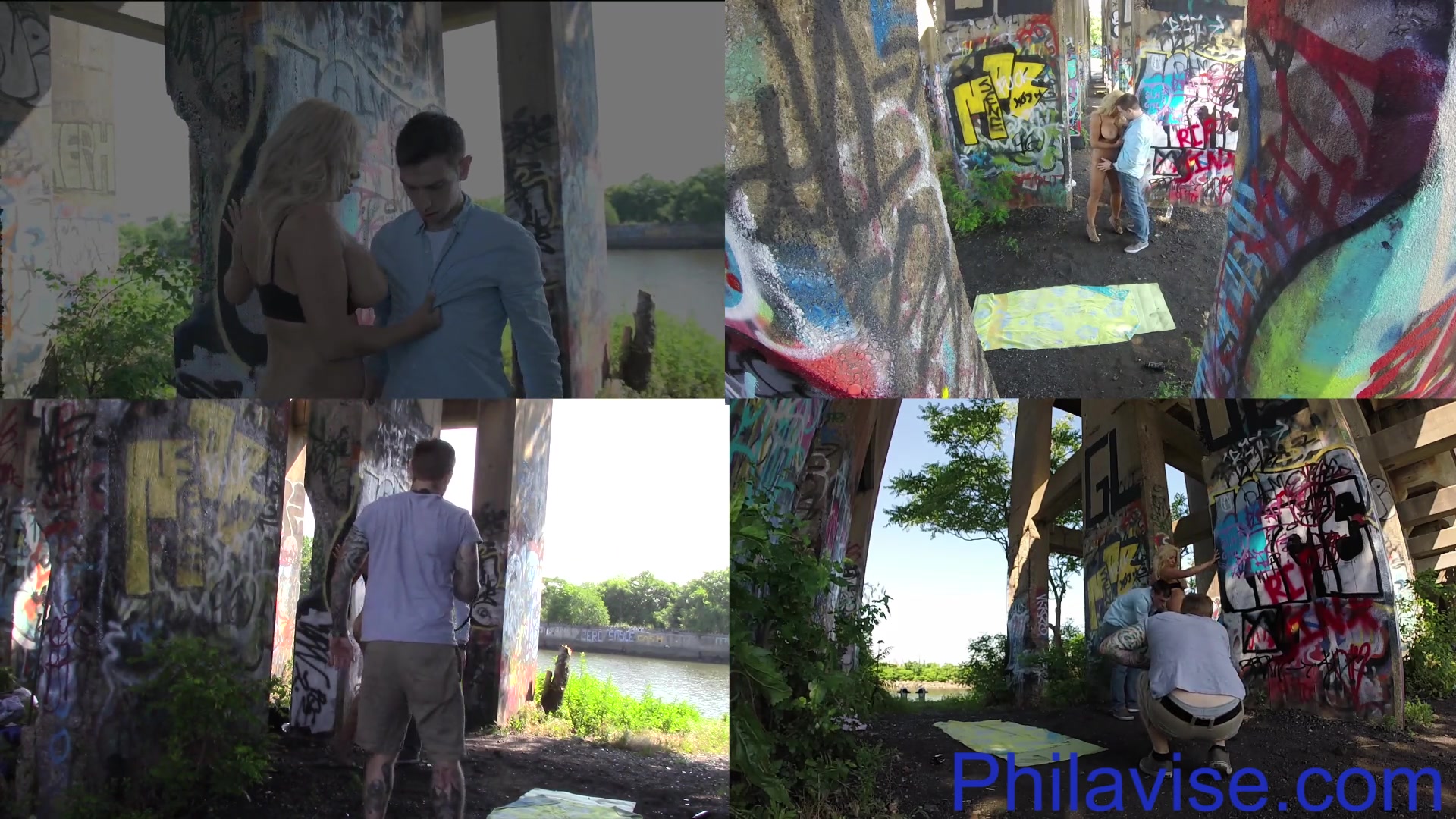 PHILAVISE- Banging milf Alyssa Lynn Outdoors