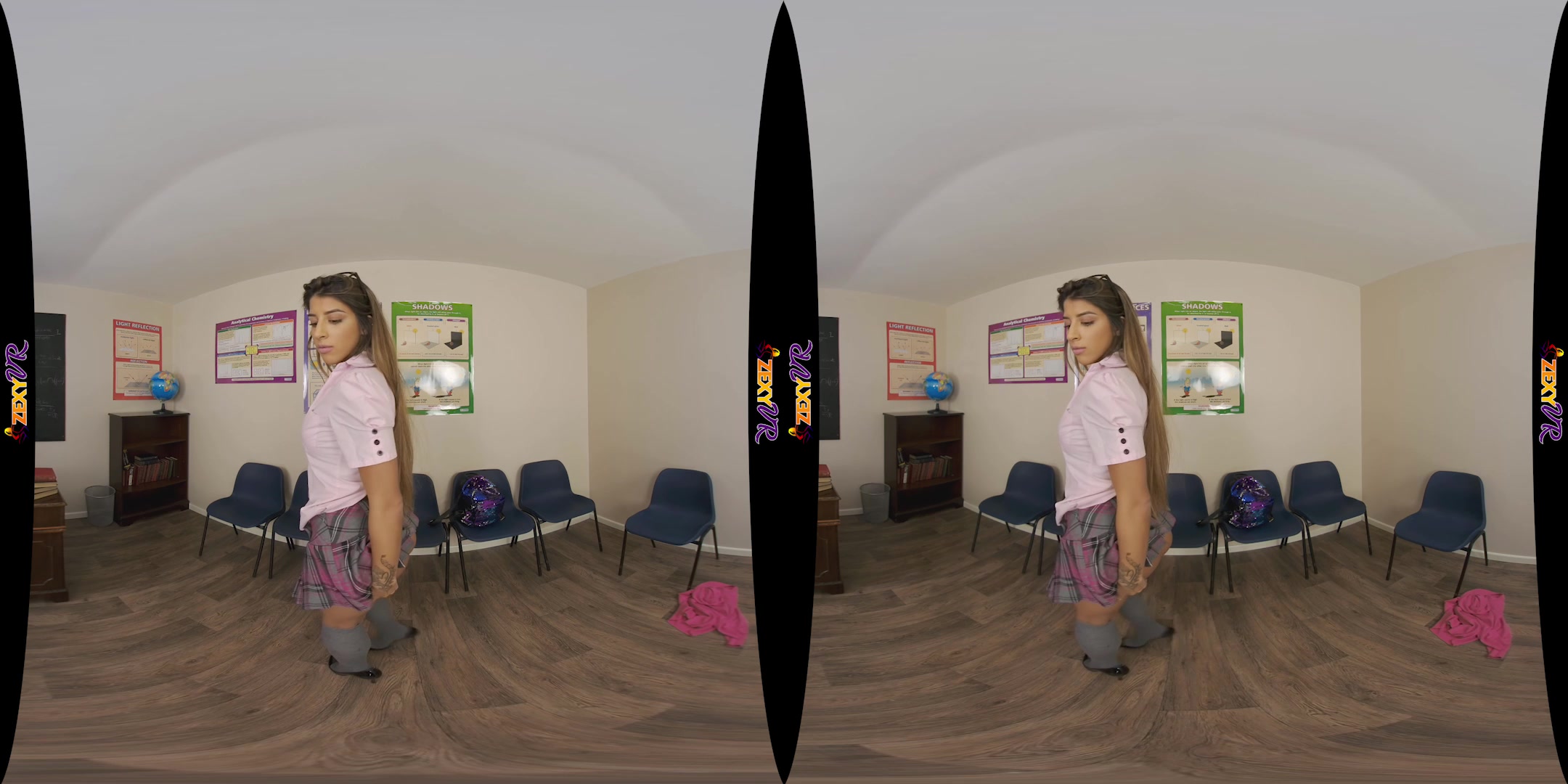 Non-Uniform Day featuring Alexa Campbell - ZexyVR