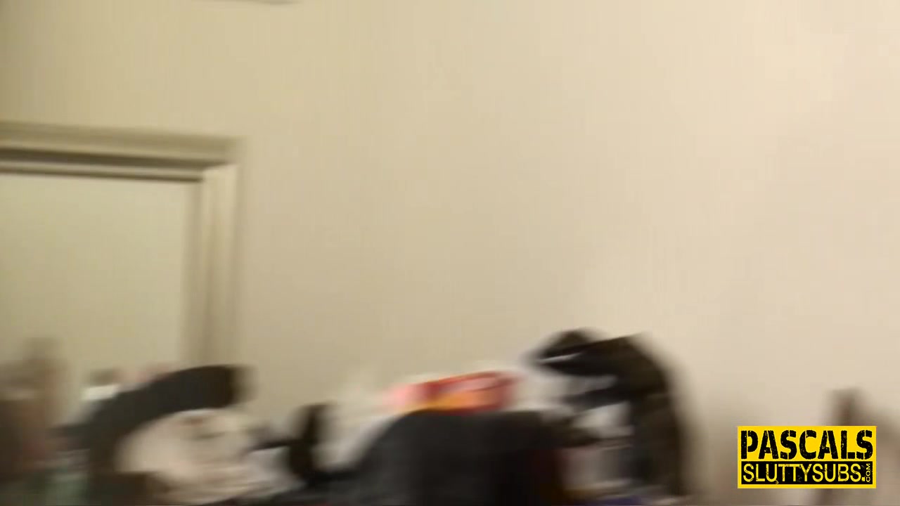 Ass paddled ebony sub