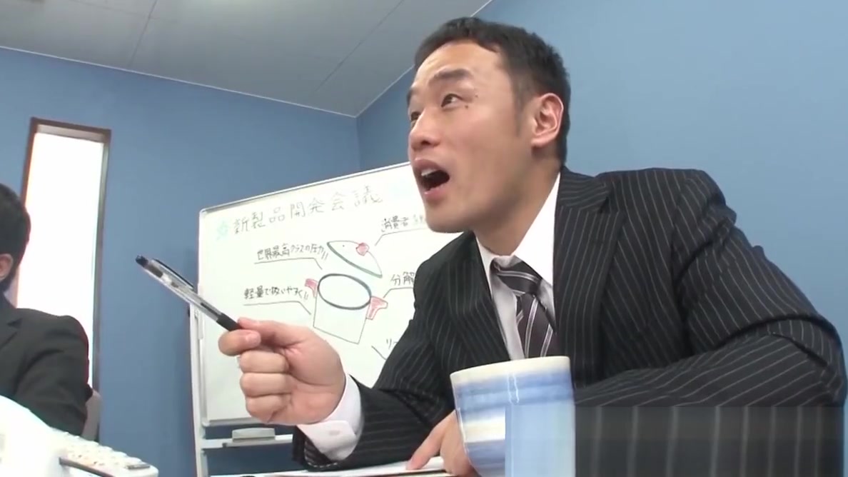 Asain teacher blows a bunch of her students 18+