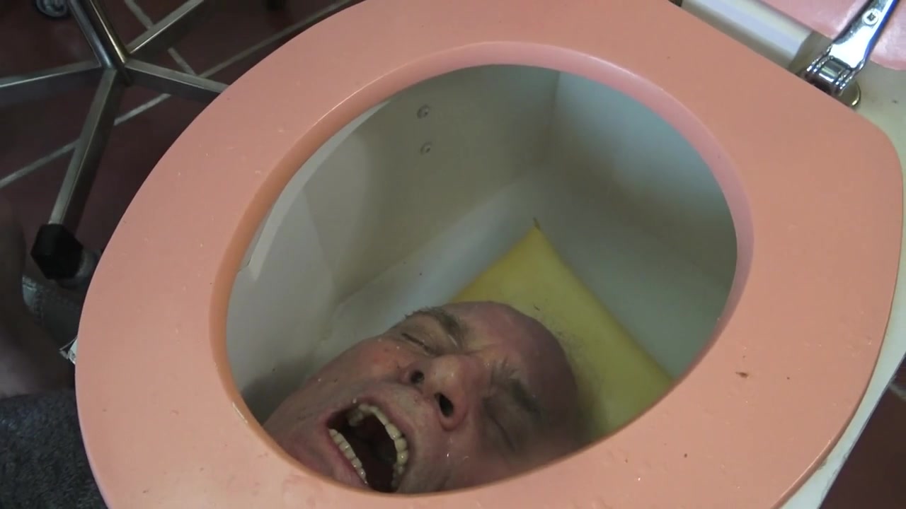 Toilet Trash for Pedicures and Spit - Madame Carla Degrades Her Old Slave as A Pedicure Slave and Spitton by Foot Girls