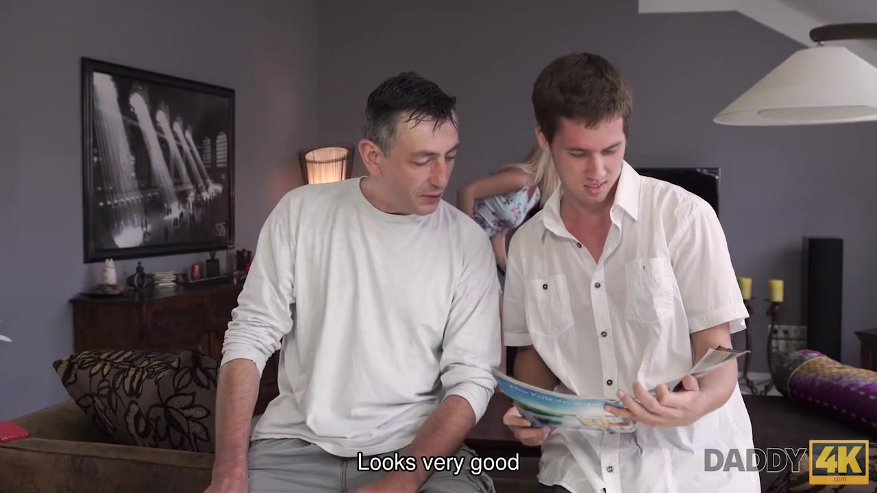 DADDY4K. Chesty teen 18+ cheats on BF with his handsome Step daddy