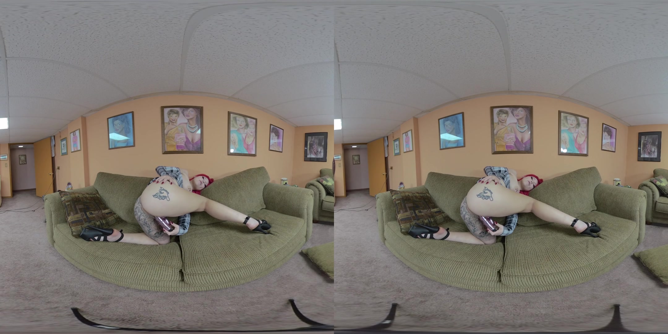 Pink Haired Coed Taylor Nicole Gets Off With Her Rabbit Vibrator - ChickPassVR