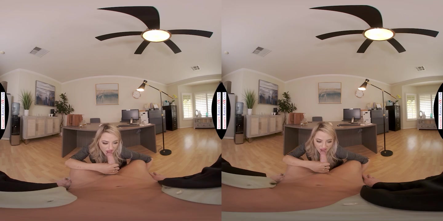 Blonde Babe Harmony Rivers Fucks You To Make A Good Impression On Her Job Interview