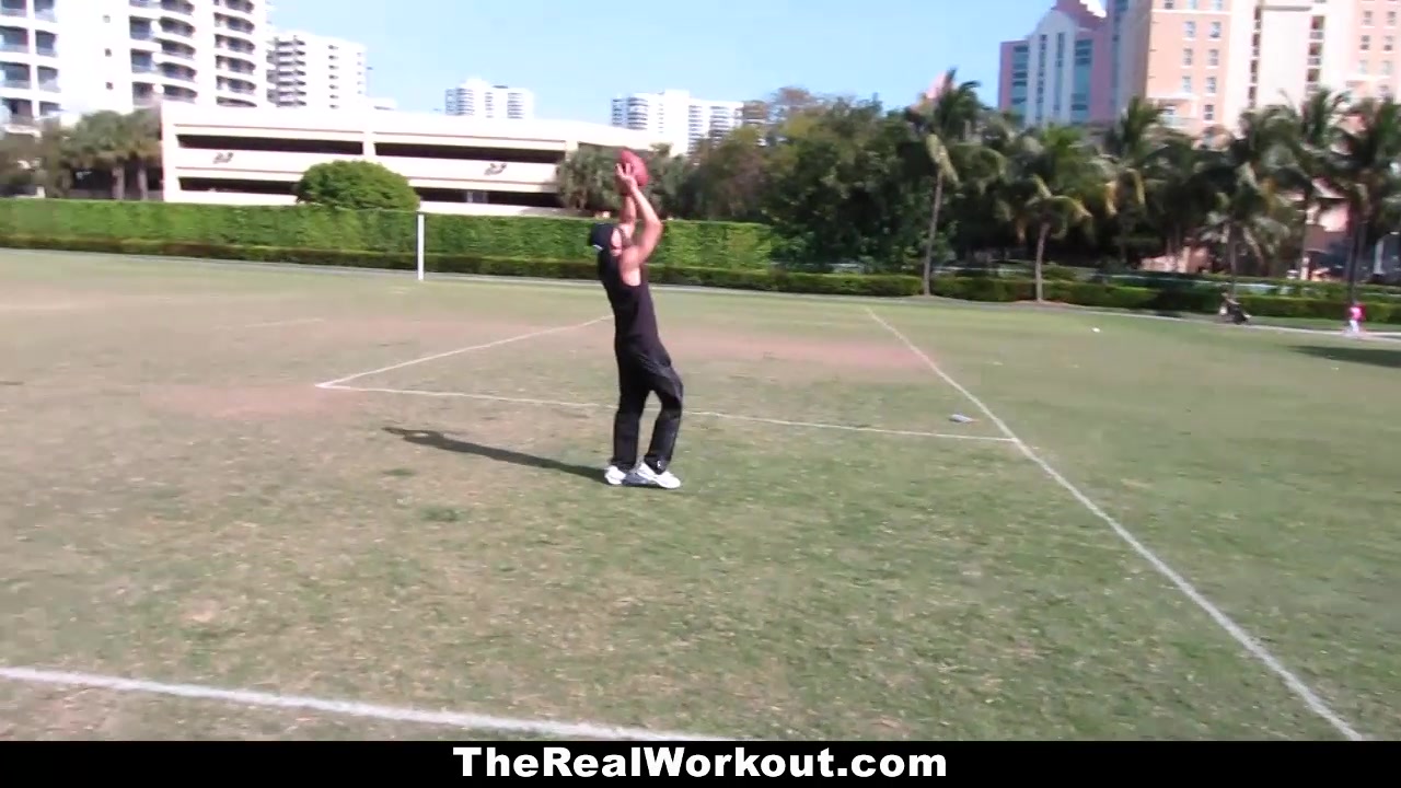 TheRealWorkout - Horny Tight Blonde Wants To Play With Balls