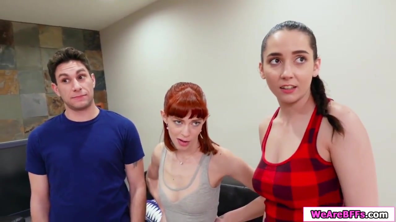 Stepbro Fucks Her Stepsis And Her Two Friends