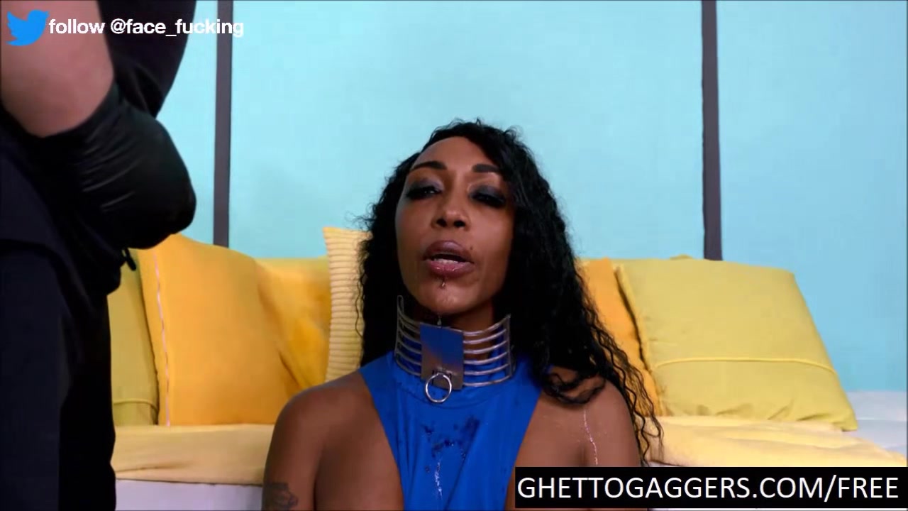 White boys destroy a black MILF throat and butt to extreme
