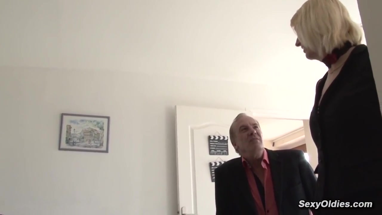 French Blonde Mature Gang Banged